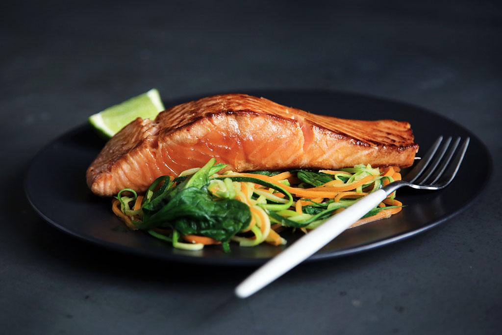 Wild salmon in fennel sauce recipe