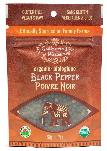 Organic Black Peppercorns