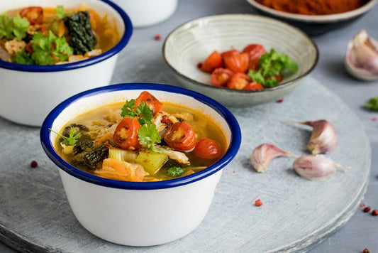 Hearty vegetable soup recipe