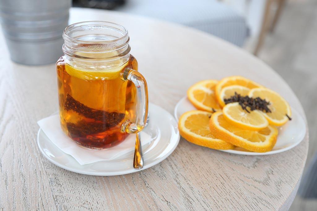 Rooibos iced tea drink recipe