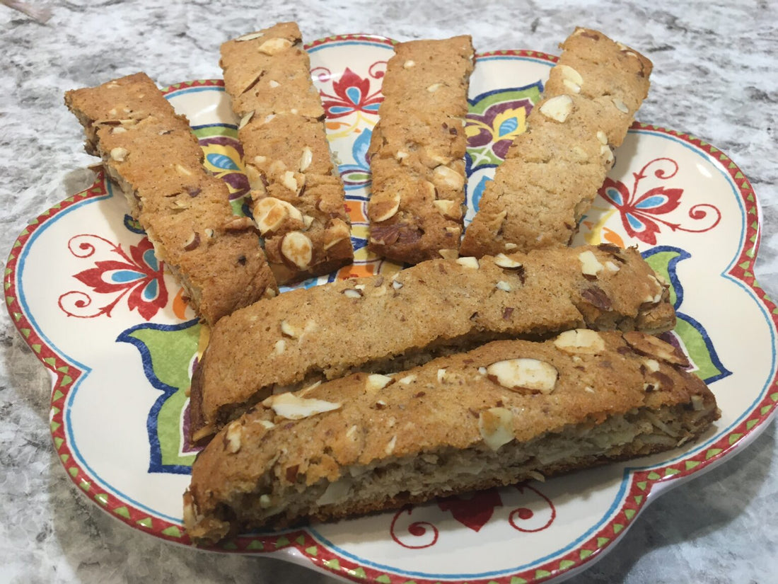 Vanilla almond biscotti recipe