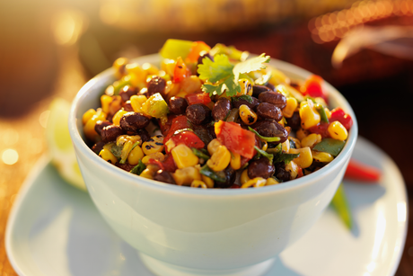 Black bean corn chili