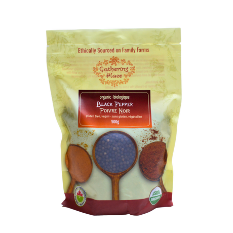 Organic Black Peppercorns