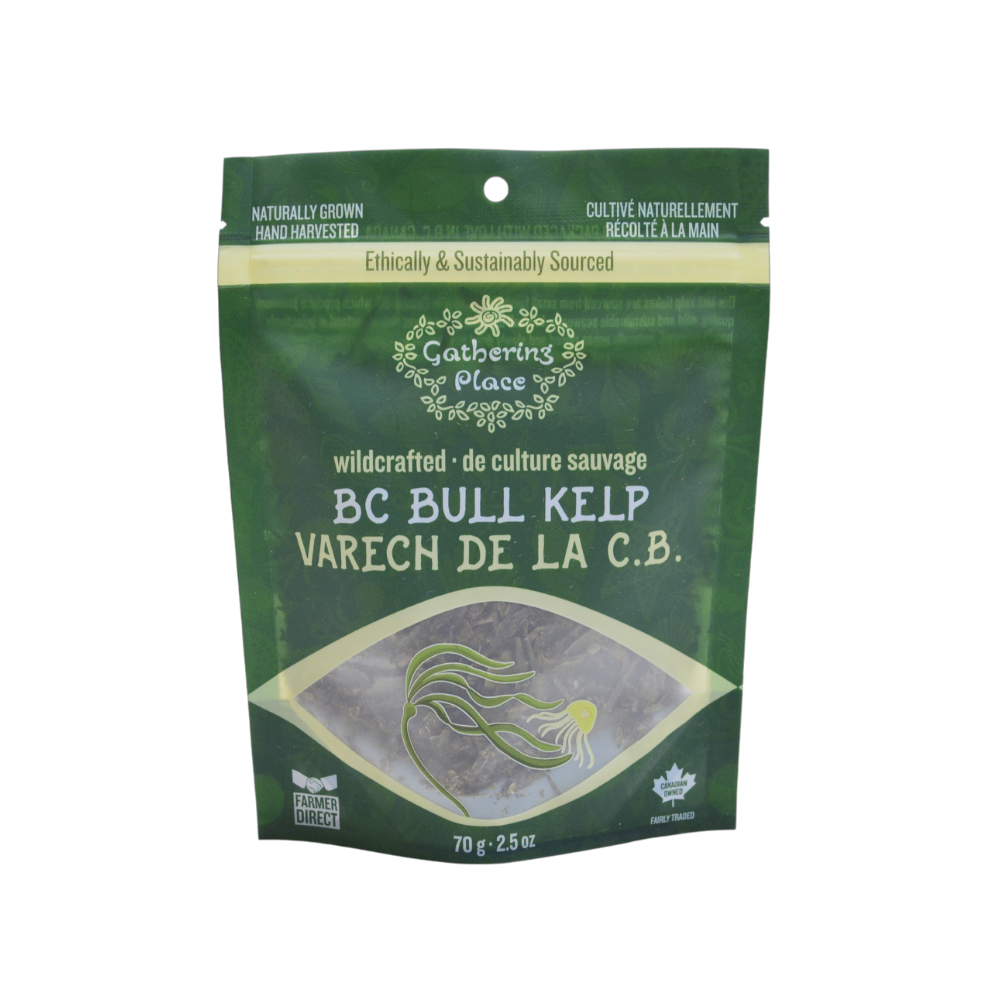 Wildcrafted BC Bull Kelp Flakes