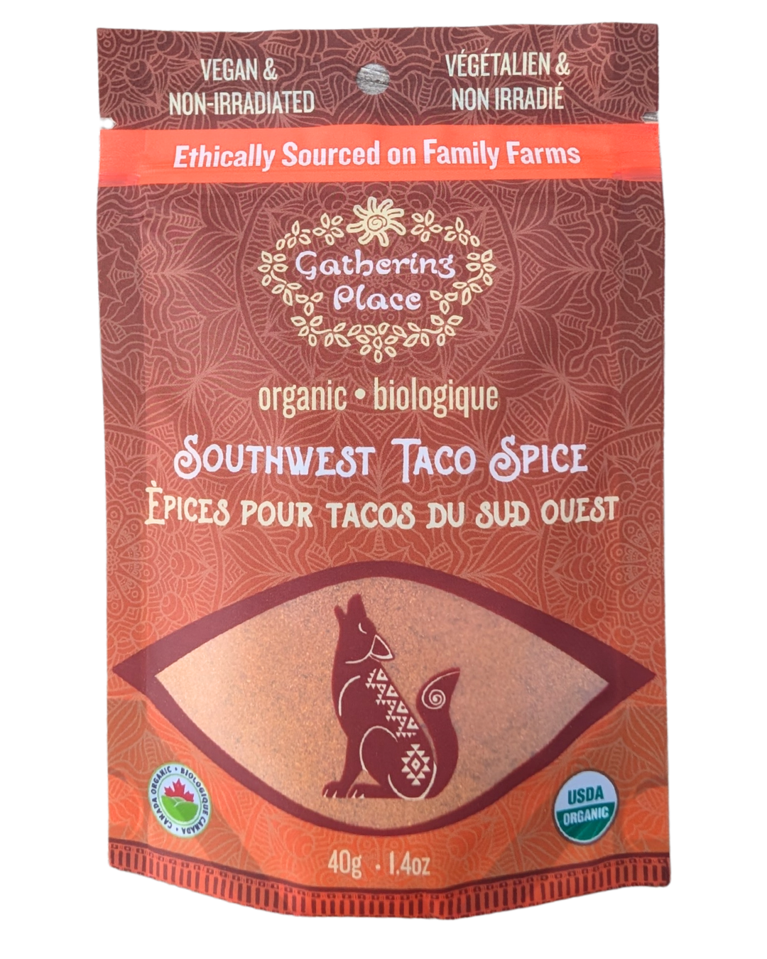 Organic Southwest Taco Spice