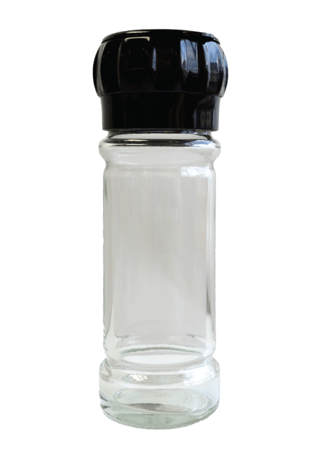 Zero Waste Solution Empty Spice Bottle (With Grinder or Shaker Flip Lid)