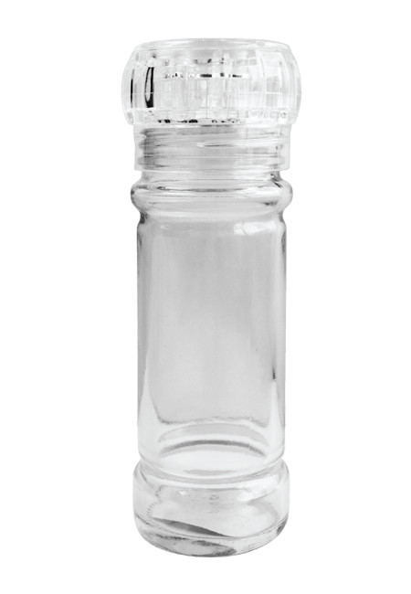 Zero Waste Solution Empty Spice Bottle (With Grinder or Shaker Flip Lid)